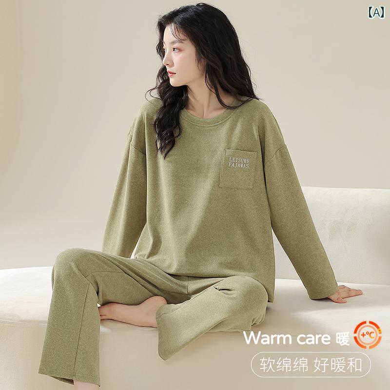 　パジャマ　レディース　上下 レディース パジャマ 冬 秋冬 2024 ドイツ ベルベット 薄手 春秋 ミリタ..