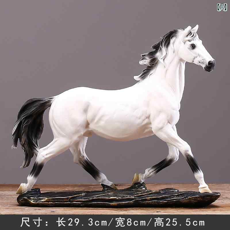 ホビー 雑貨 装飾品 チャイナ風 軽い ハイエンド 馬の 装飾品 リビング ルーム ポーチ ワイン キャビネット アンティーク 棚 新築 祝い オープニング ギフト