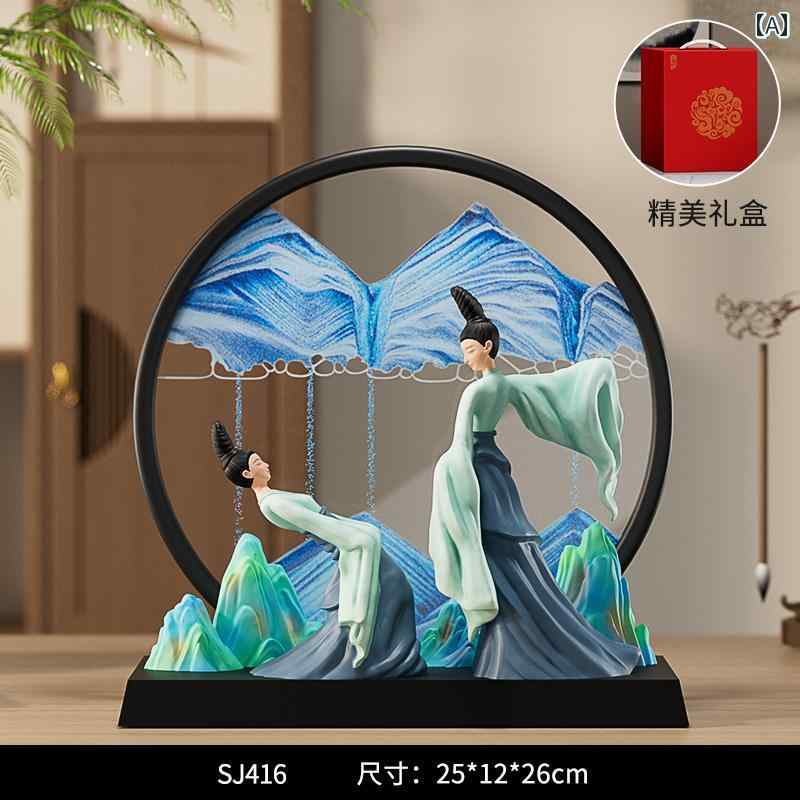 ホビー 雑貨 装飾品 この 緑の レディース 流 砂の 絵の 装飾品だけは ハイエンドのの 文化と 創造的な お土産の 映画 周辺の 贈り物です