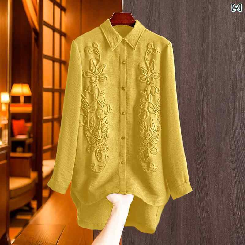 レディース　　シャツ　トップス 2025 春 軽くて 大人っぽい スタイル 快適 カジュアル ゆったり スリ..