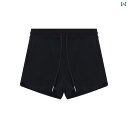 ショート ハーフ パンツ  アメリカ ホット ガール 魅惑的 パンツ ウルトラ ショーツ カジュアル レディース 夏 黒 ハイウエストドローストリング スポーツ