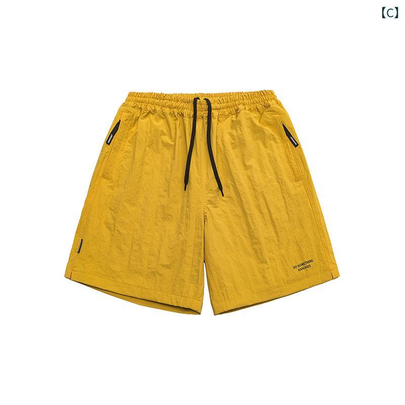 　ショート　ハーフ　パンツ　 夏用 シティ ボーイ マルチ カラー スポーツ 薄手 ...