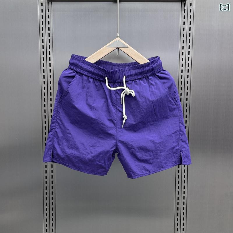 　ショートパンツ　ハーフパンツ 高級 冷感 速乾 ショート パンツ メンズ 夏 2025 ...