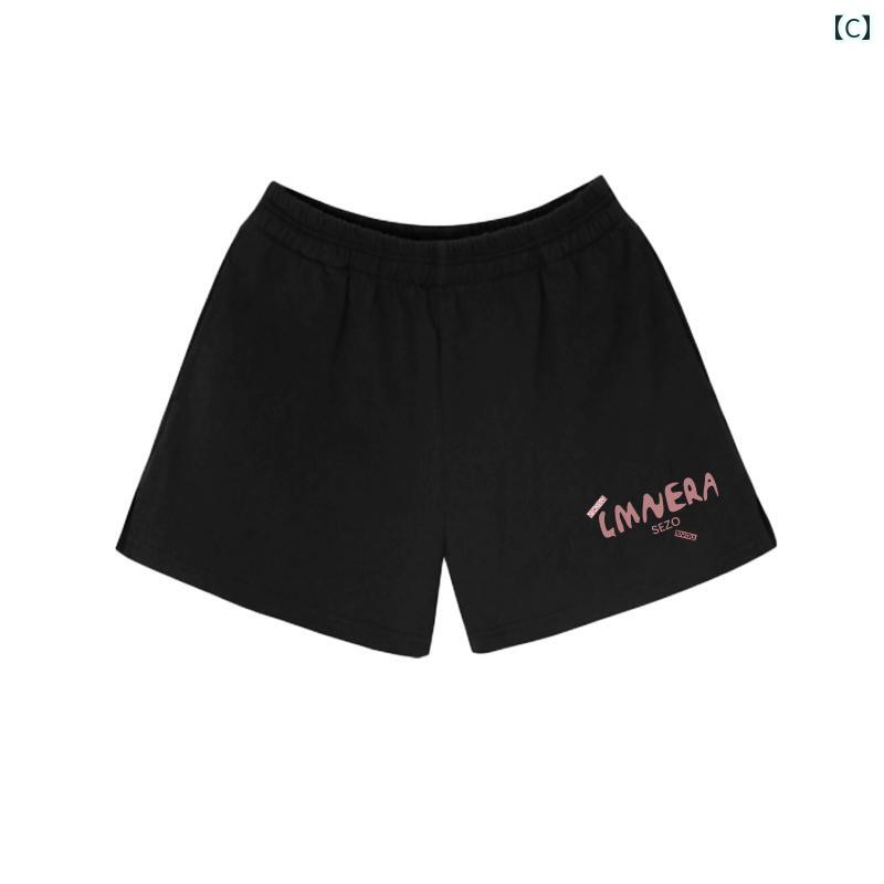 　ショートパンツ　ハーフパンツ 夏用の 女性用 ネイビーブルーの カジュアル 七分...