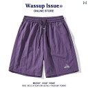 ショートパンツ ハーフパンツ WASSUP ISSUE アウトドア マウンテンシリーズ 冷感 ショーツ メンズ 夏 ブランド 速乾 ゆったり カジュアル ビー...