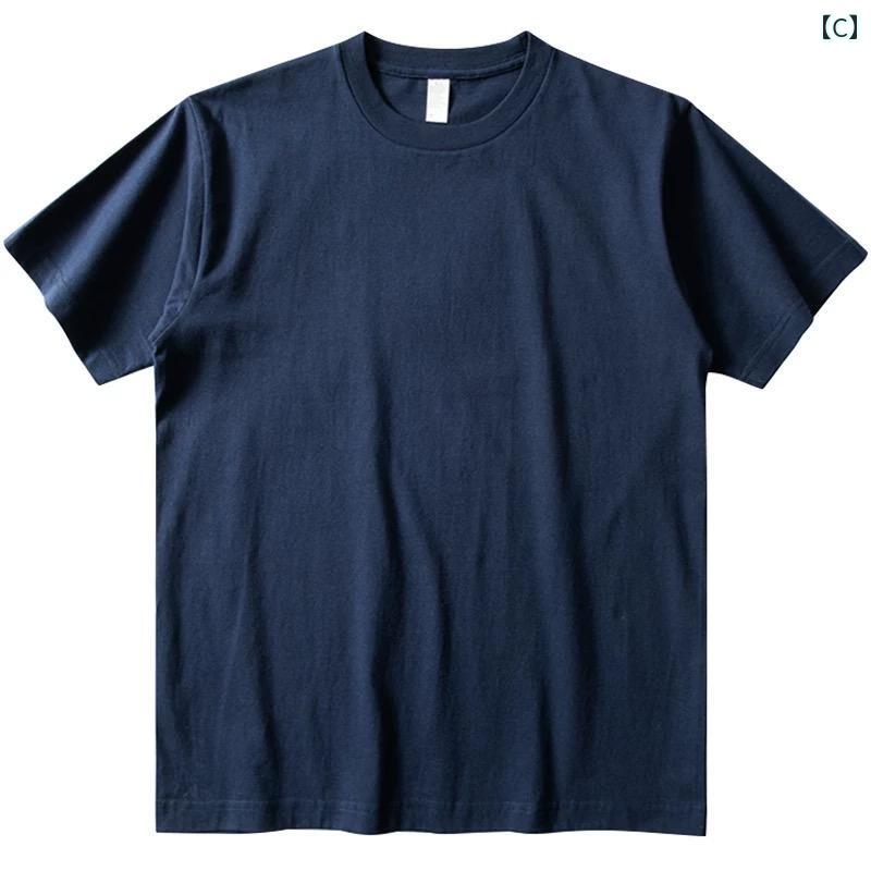 　Tシャツ　大きいサイズ 特大 サイズ 300 ジン レトロ コーヒー 色 厚手 コットン 半袖 Tシャツ 男女兼用 カップル 無地 miyashop-01-10487664 みやショップ楽天市場店 サンプル画像3