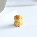 おもちゃ ホビー おもちゃ ホビー 木陰で 涼しく 過ごす小さい ゴールデンレトリバー。 かわいい 癒しの 木彫りの 飾り 無垢材の デスク トップ 装飾 ギフ...