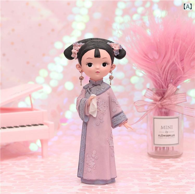 おもちゃ ホビー おもちゃ ホビー 中国 特産の 粘土 人形 かわいい お姫様 飾り 風の 特徴 人への小さ..