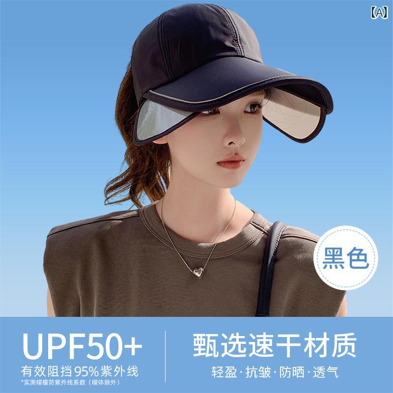 帽子 レディース サンハット 女性用 日焼け 止め 帽子 2025年 夏用 つばの 大きい アウトドア スポーツ..