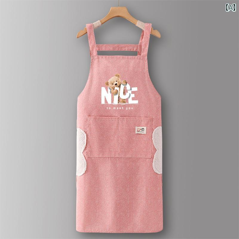 エプロン おしゃれ キッチン 2025年のエプロン。キッチンや家庭での料理焼き菓子作り仕事飲食店の専用でとてもおしゃれ。