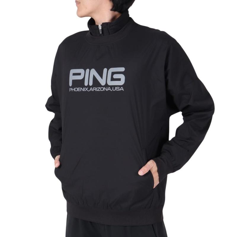 [ピン アパレル] メンズ レイヤードブルゾン (ストレッチ性・セット商品) / ゴルフ / 621-3220901