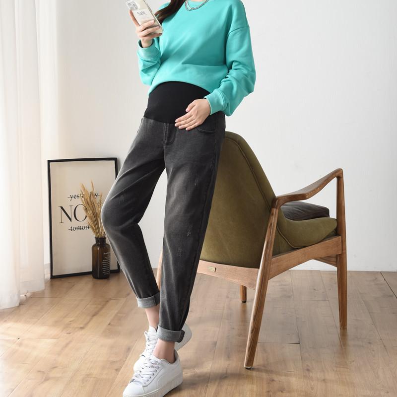 デニムパンツ レディース 大きいサイズ 妊婦 マタニティ ゆったり 体型カバー 秋冬 裏起毛 厚手 ロングパンツ ストレート ジーパン ストレッチ ハイウエスト カジュアル 伸縮性 美脚 着痩せ 細見え お腹周り 楽ちん 暖か 通勤 普段使い リラックス
