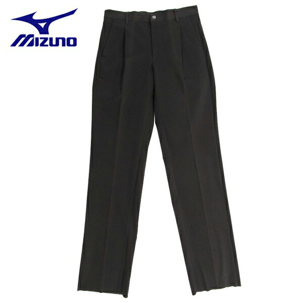 訳あり 返品不可 ゴルフパンツ ミズノ ゴルフウエア 太め ワンタック 秋冬用 A86PF66059 ダークブラウン 変色・色焼けあり