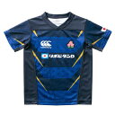 カンタベリー ジャパンキッズレプリカオルタネイトジャージ Tシャツ半袖 ラグビーTシャツ ジュニア RGJ30098 ラグビー日本代表2019ジャージ