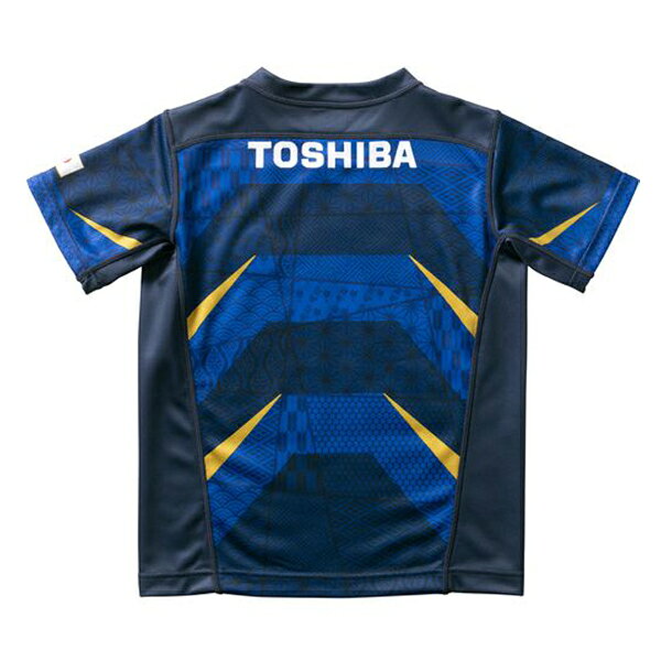 スポーツミヤスポ楽天市場店のカンタベリー　ジャパンキッズレプリカオルタネイトジャージ　Tシャツ半袖　ラグビーTシャツ　ジュニア　RGJ30098　ラグビー日本代表2019ジャージ｜アングル2