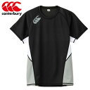 ラグビーウエア カンタベリー Tシャツ プラクティスティー RG33220 BK ブラック