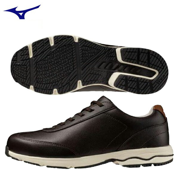 ミズノ ウォーキングシューズ LD40 VII SW レディース B1GD2404 58 ダークブラウン 送料無料