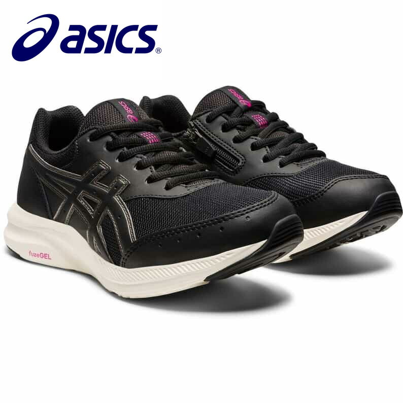 アシックス　ゲルファンウォーカー レディース 3E相当　1292A054　001　ブラック