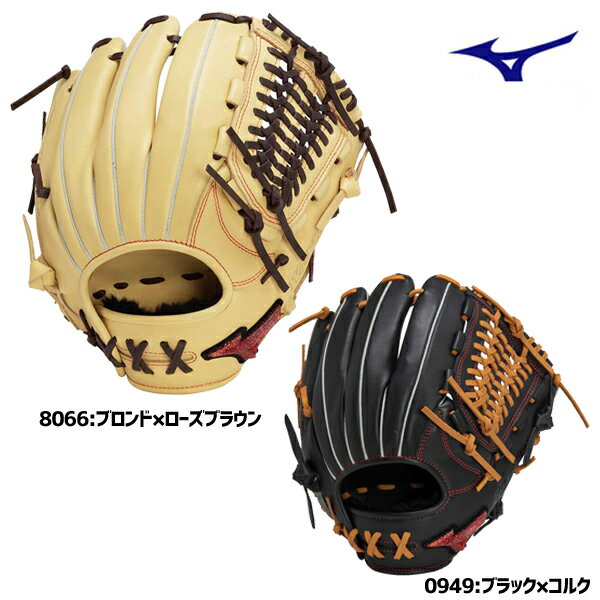 ソフトボールグローブ ミズノ ソフトボール用ウィルドライブ レッド AXI オールラウンド用 1AJGS31510 サイズ10 送料無料