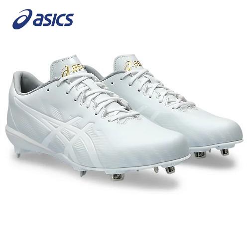 Asics Goldstage MA3 Wide Baseball Cleats (1123A052, Size 110, White x White) - Free Shipping
