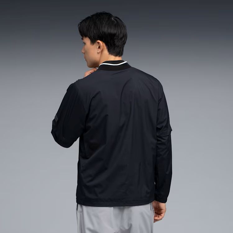 プーマゴルフ ウェア トレーニングシャツ DETACHABLE PISTE L/S 637949 (01)PUMA B...