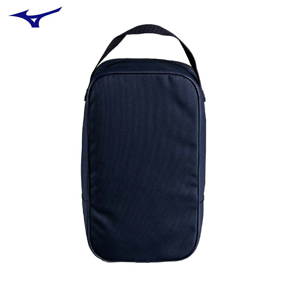 ミズノ　シューズケース　 1FJKD30086　ネイビー×レッド