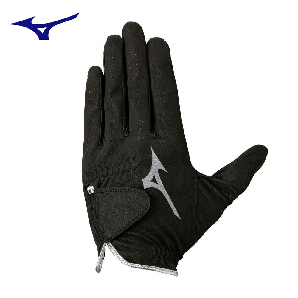 其它 - ゴルフ手袋　ミズノ　MizunoMuso　左手用ゴルフ手袋　 5MGML60309　ブラック
