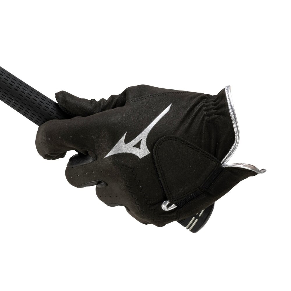 ゴルフ手袋　ミズノ　MizunoMuso　左手用ゴルフ手袋　 5MGML60309　ブラック