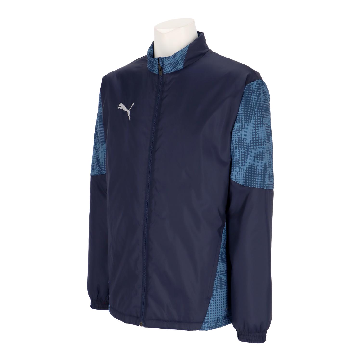 プーマ ウェア ウィンドブレーカーシャツ teamCUP パテッド ウーブン JKT 660402 (06)PUMA Navy メンズ・ユニセックス