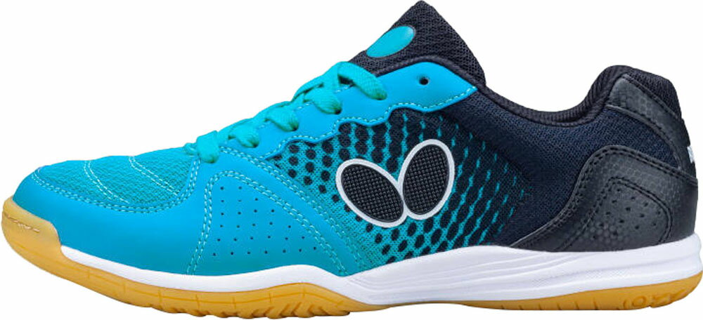 バタフライ 卓球 シューズ レゾライン ビライト 93670 123 ターコイズブルー