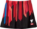 ヴィクタス 卓球 ゲームスカート ゲームシャツ・パンツ V-SK302 522302 9000 レッド レディース