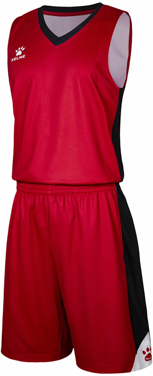 ケルメ ケレメ フットサル バスケットボールゲームプラクティススーツ ウェアその他 サイドパネルゲームスーツ 3801292 600 レッド ユニセックス