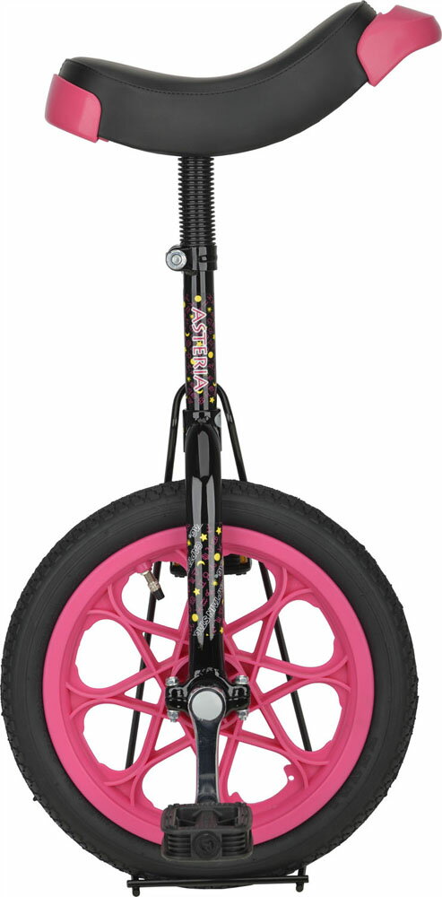 ゼットガッコウタイイク 学校体育器具 一輪車 器具・備品 一輪車エアタイヤ14 ZR610 1961 ブラック×ピ..