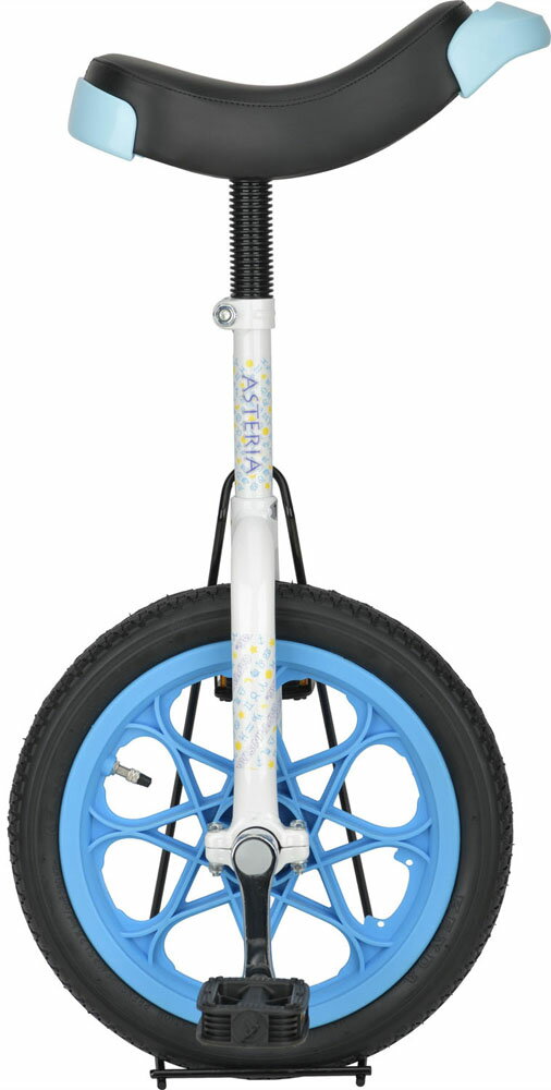 ゼットガッコウタイイク 学校体育器具 一輪車 器具・備品 一輪車エアタイヤ14 ZR611 1123 ホワイト×ブ..