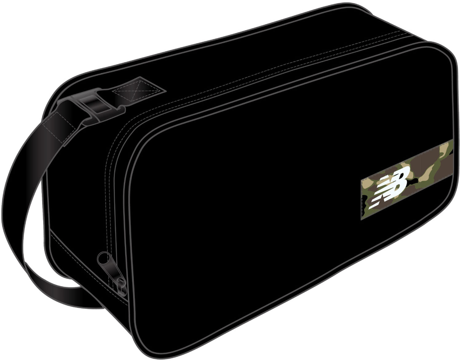 ニューバランス マルチスポーツ シューズケース バッグ 53 シューズケース LAB55622 COG カモグリーン ..