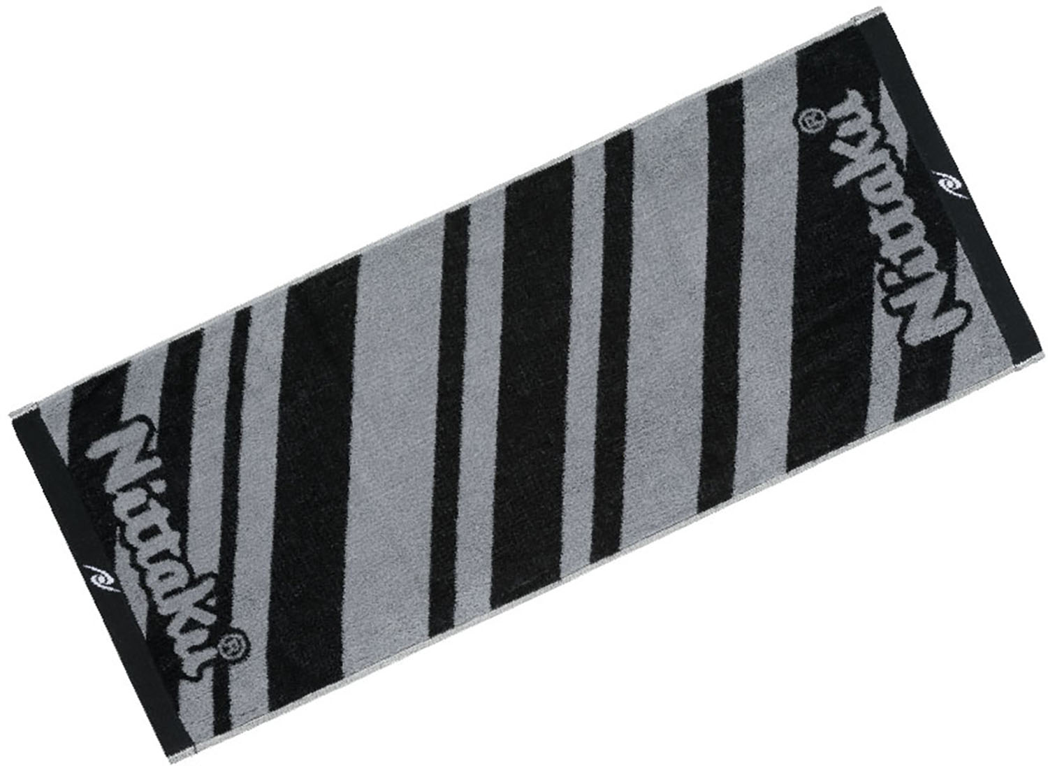 ニッタク 卓球 タオル タオル ツートンミッドタオル NL-9276 71 ブラック