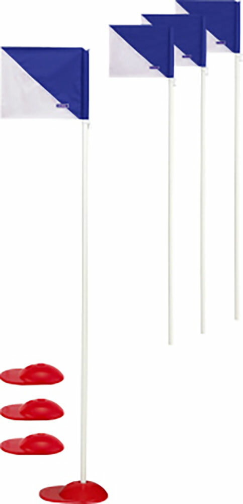 モルテン サッカー グッズその他 サッカーグラウンド用品 簡易コーナーフラッグ 4本セット CF4BS