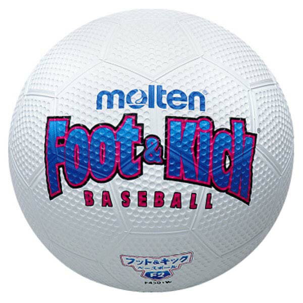 モルテン 学校体育器具 キックベースボール ボール フット&キックベースボール FB201W 白