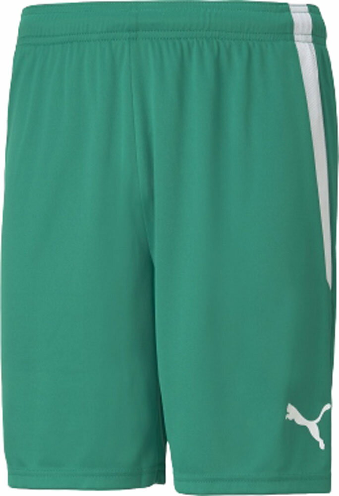 プーマ サッカー ゲームパンツ ゲームシャツ・パンツ TEAMLIGA ゲームパンツ 705151 5 Pepper Green-Puma White メンズ