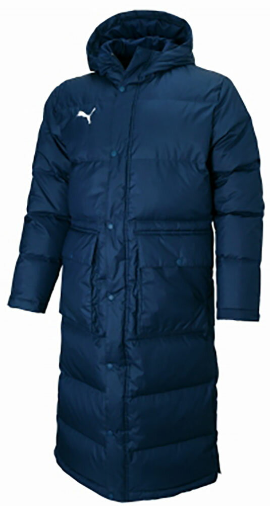 プーマ サッカー コート ウインドウェア TEAMLIGA ロングダウンコート 657736 6 Peacoat メンズ