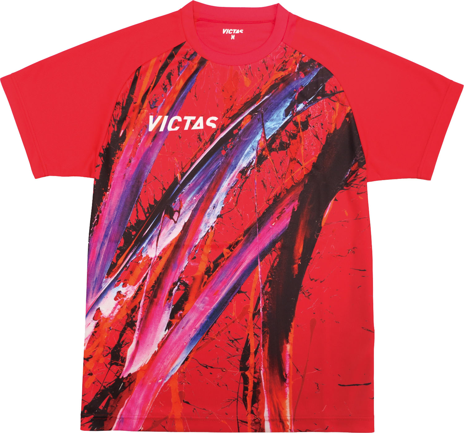 ヴィクタス 卓球 Tシャツ ゲームシャツ・パンツ V-24 レプリカシャツベーシック 532404 RD レッド ユニ..