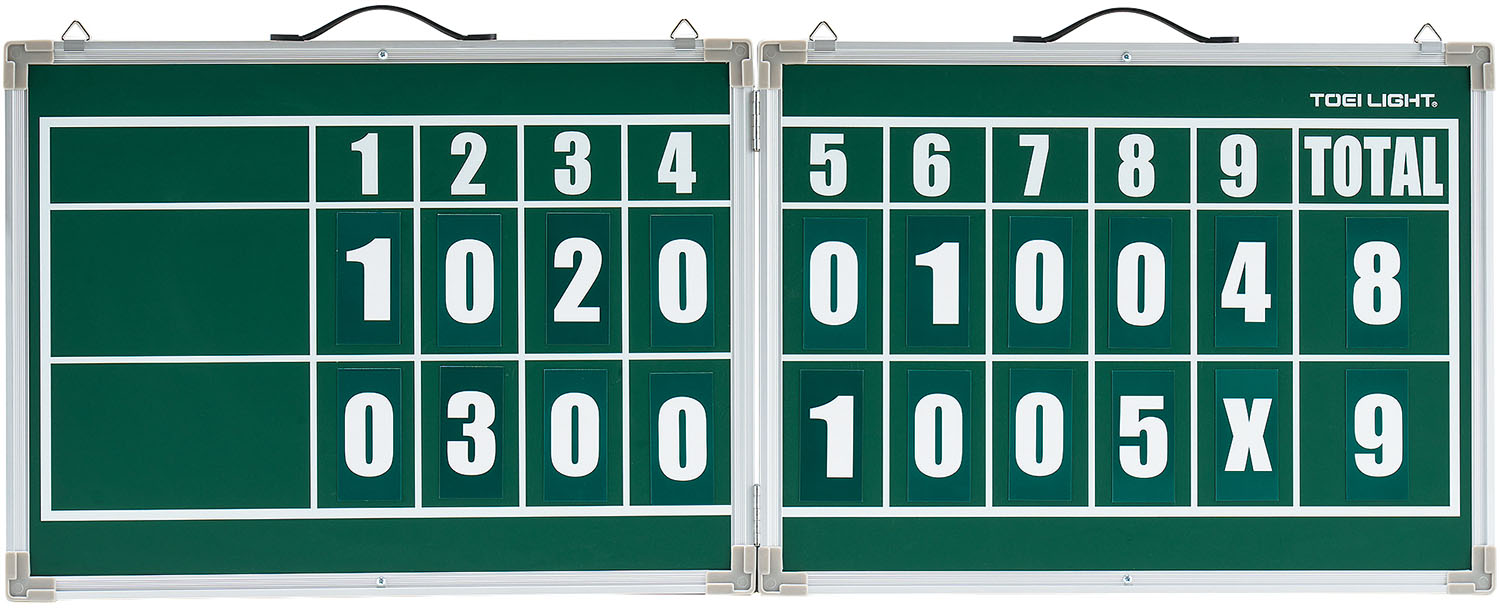 トーエイライト 野球得点板 ベースボールスコアボード B4152