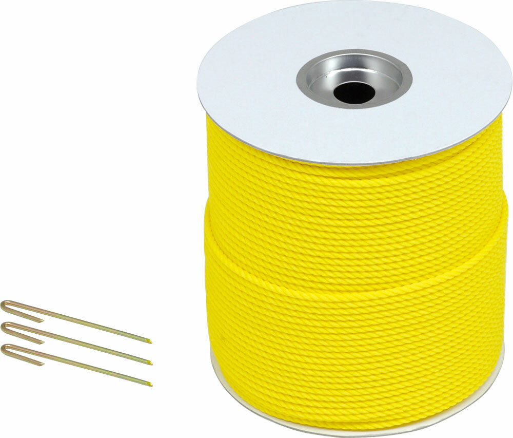 トーエイライト 学校体育器具 グランドロープ 器具・備品 グランドロープ6×300(4) G1577 黄