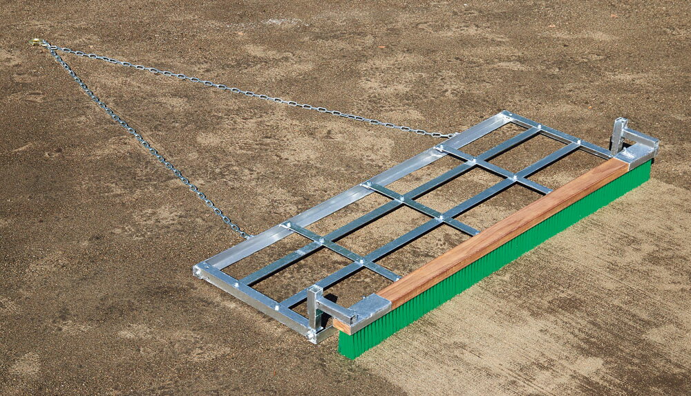 トーエイライト 学校体育器具 グランドレーキ 器具・備品 グランドならし180ブラシ付(PVC) G1779