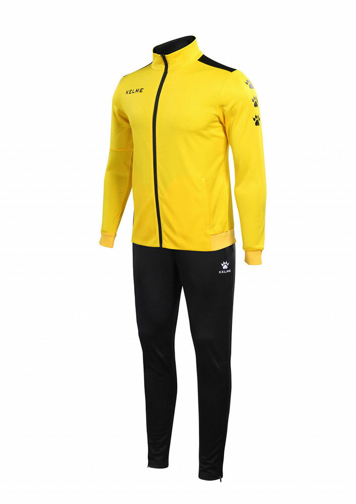 ケルメ ケレメ フットサル トレーニングジャージスーツ トレーニングウェア トレーニングジャージスーツ 3771200 712 イエロー×ブラック メンズ