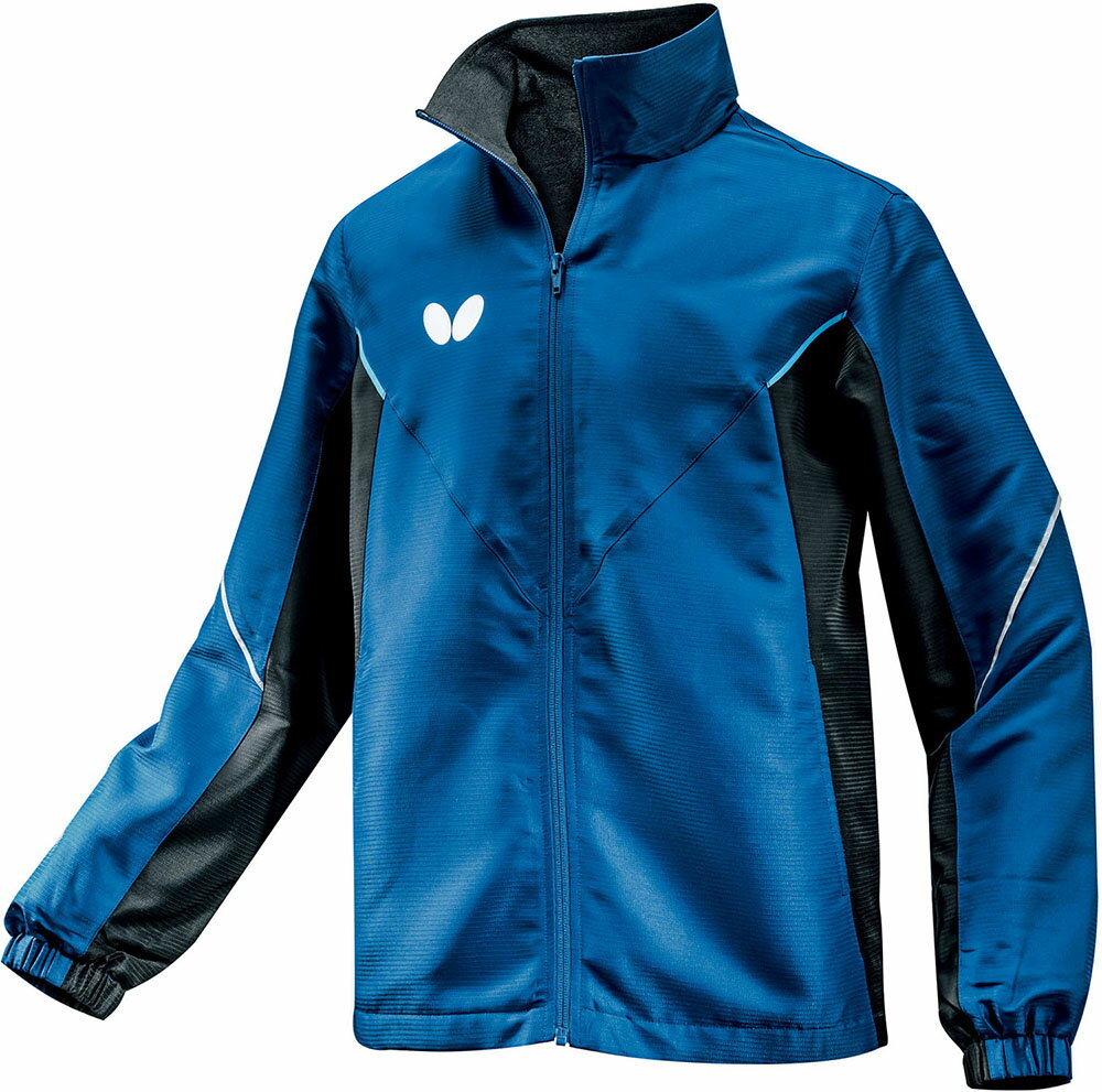 バタフライ 卓球 ウインドウェア BTY・ウィンドブレーカージャケット 46260 177 ブルー ユニセックス