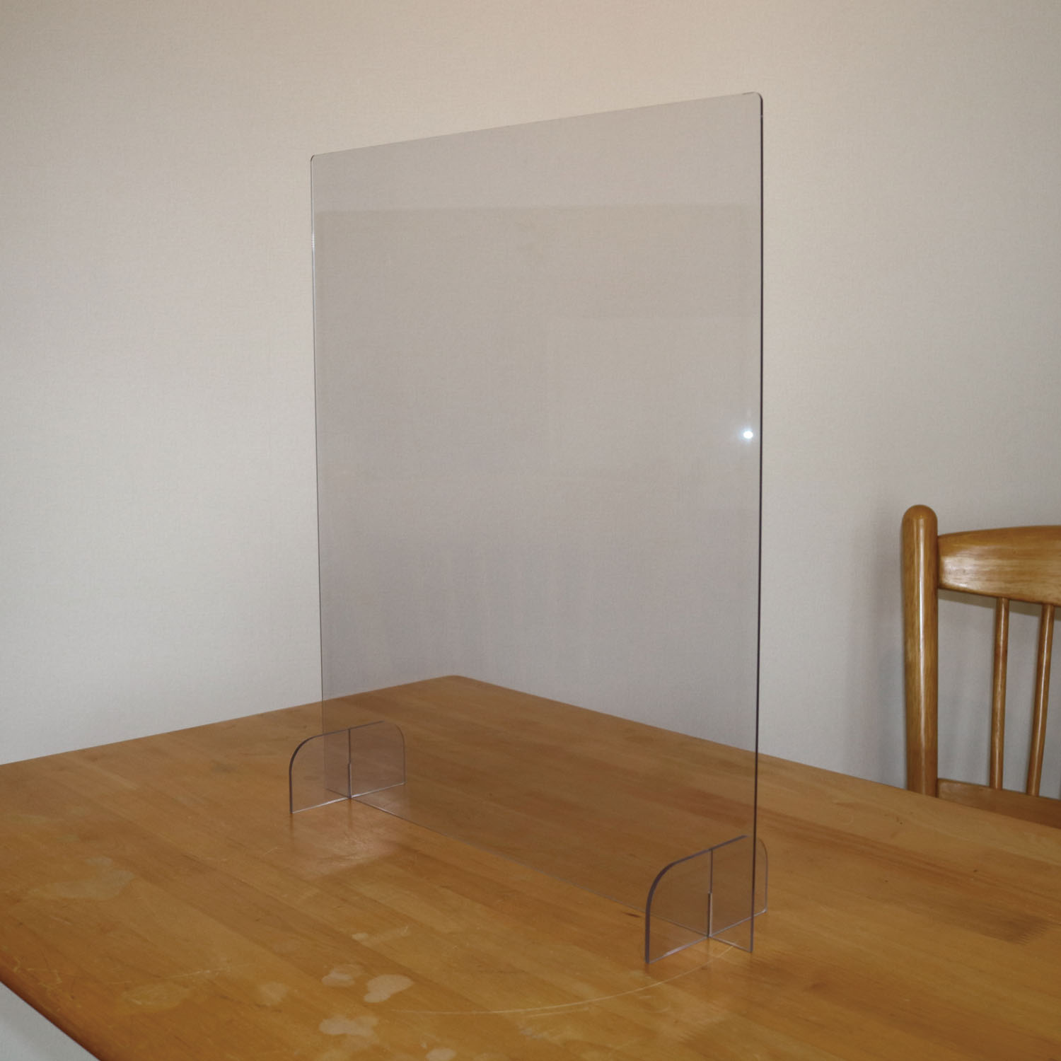 ゼットガッコウタイイク 学校体育器具 器具・備品 飛沫予防卓上間仕切りスタンド(塩ビ透明)10枚 ZI022