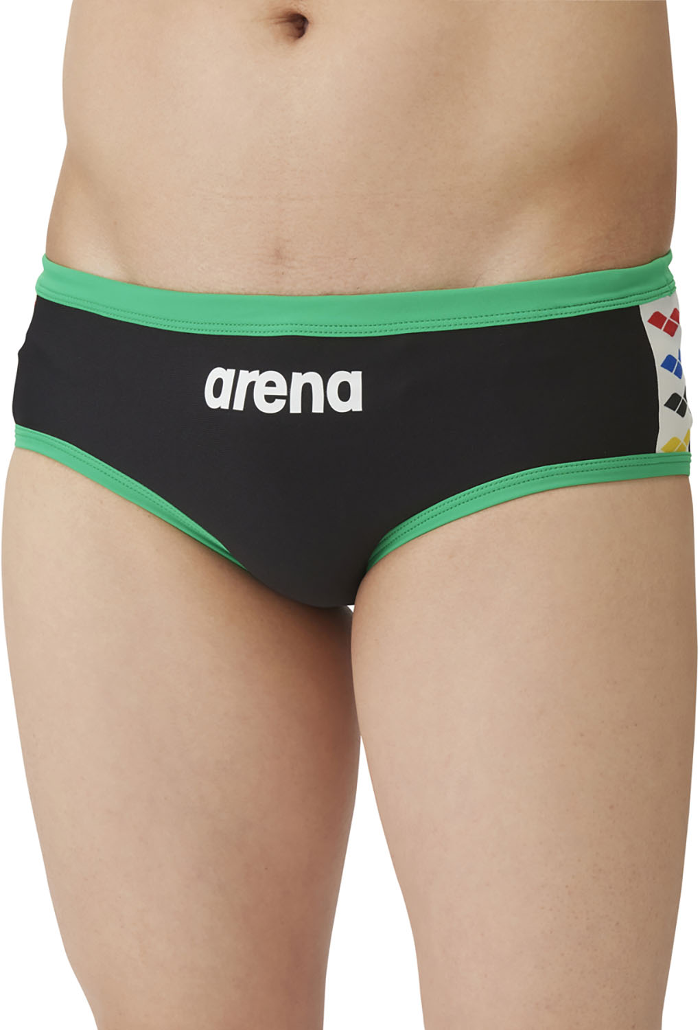 アリーナ 水泳 トレーニング水着 水着 トレーニングブリーフ SAR-4108 BKMX ブラック×ミックス メンズ