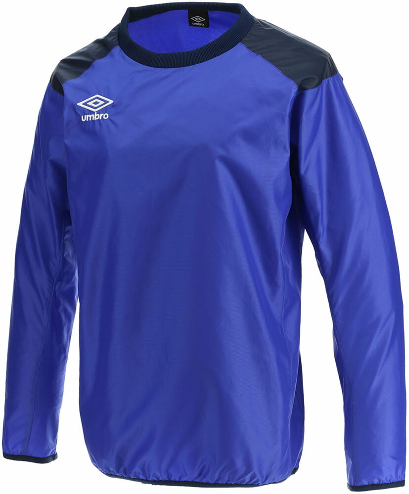 アンブロ サッカー ピステシャツ ウインドウェア TMウインドアップピステトップ UBA4040 BUNV ブルー×..