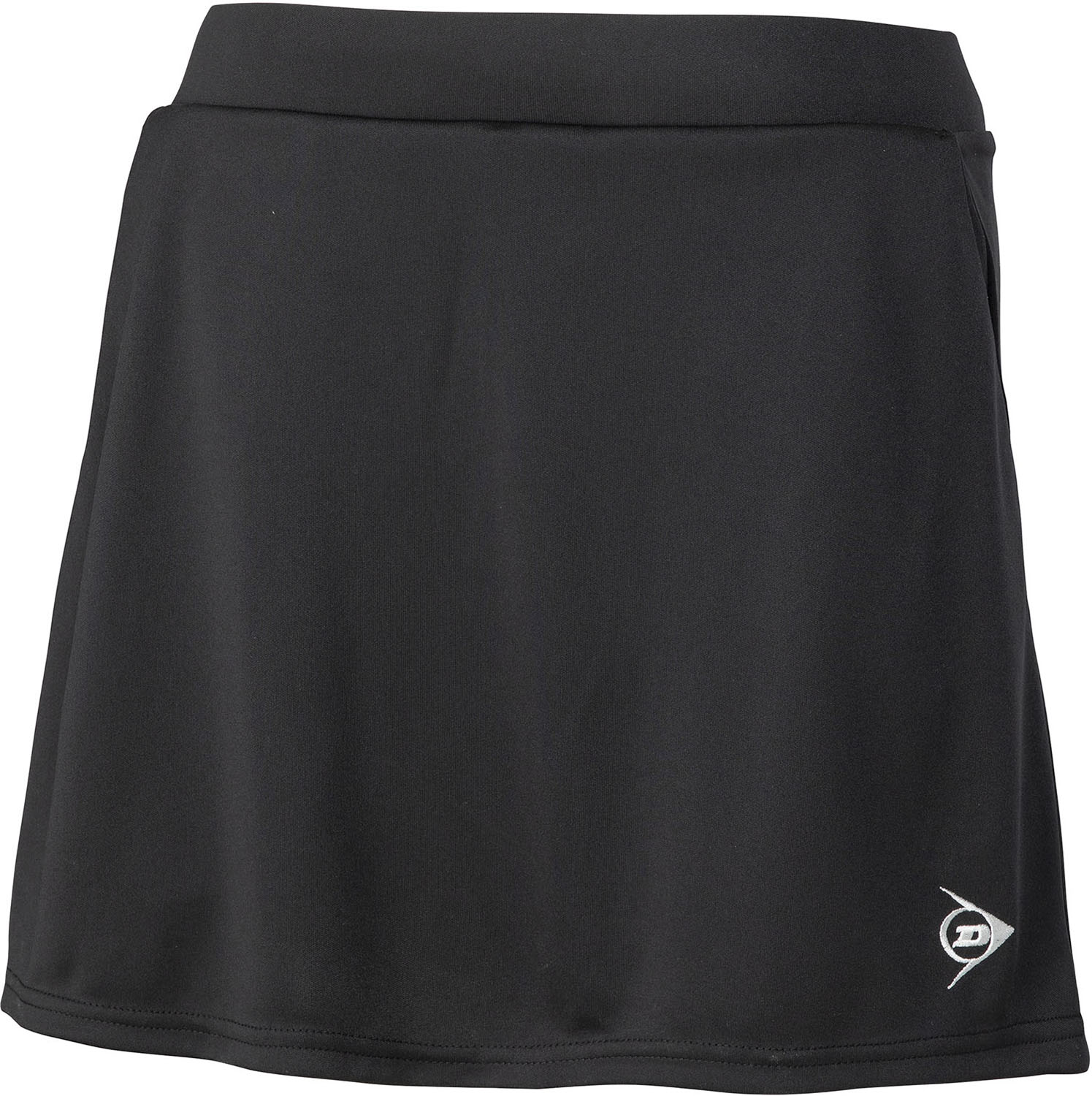 ダンロップ テニス スカート ゲームシャツ・パンツ SKIRT WITH INNER SPATS DAK-2396W 900 ブラック レ..
